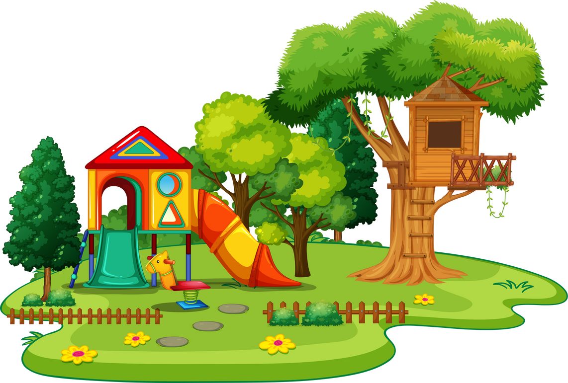 Park Playground Illustration 